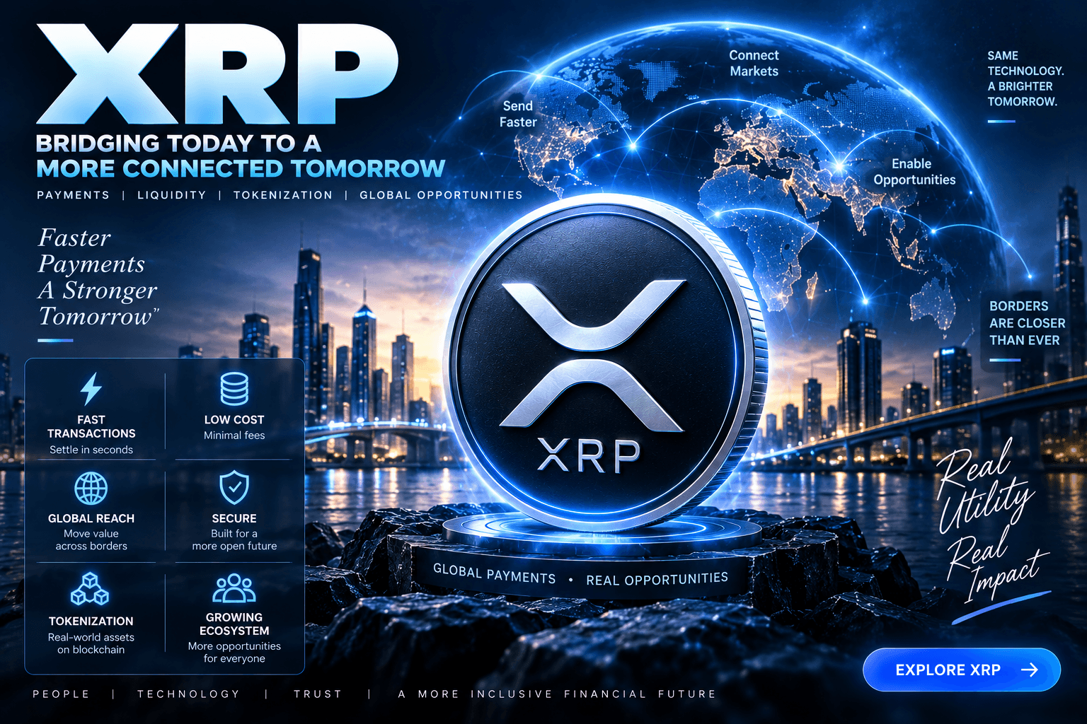 XRP and the XRP Ledger: Exploring the Future of Fast Digital Payments and Blockchain Finance