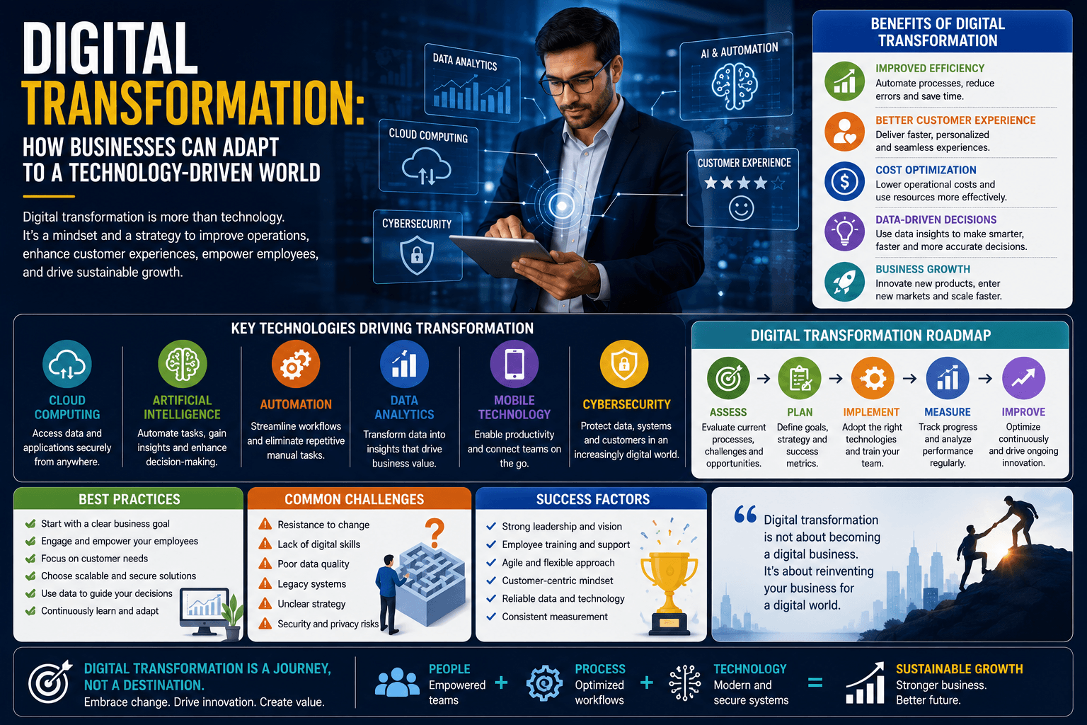 Digital Transformation: How Businesses Can Adapt to a Technology-Driven World