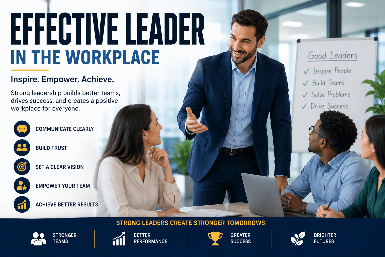 How to Become an Effective Leader in the Workplace: A Complete Guide