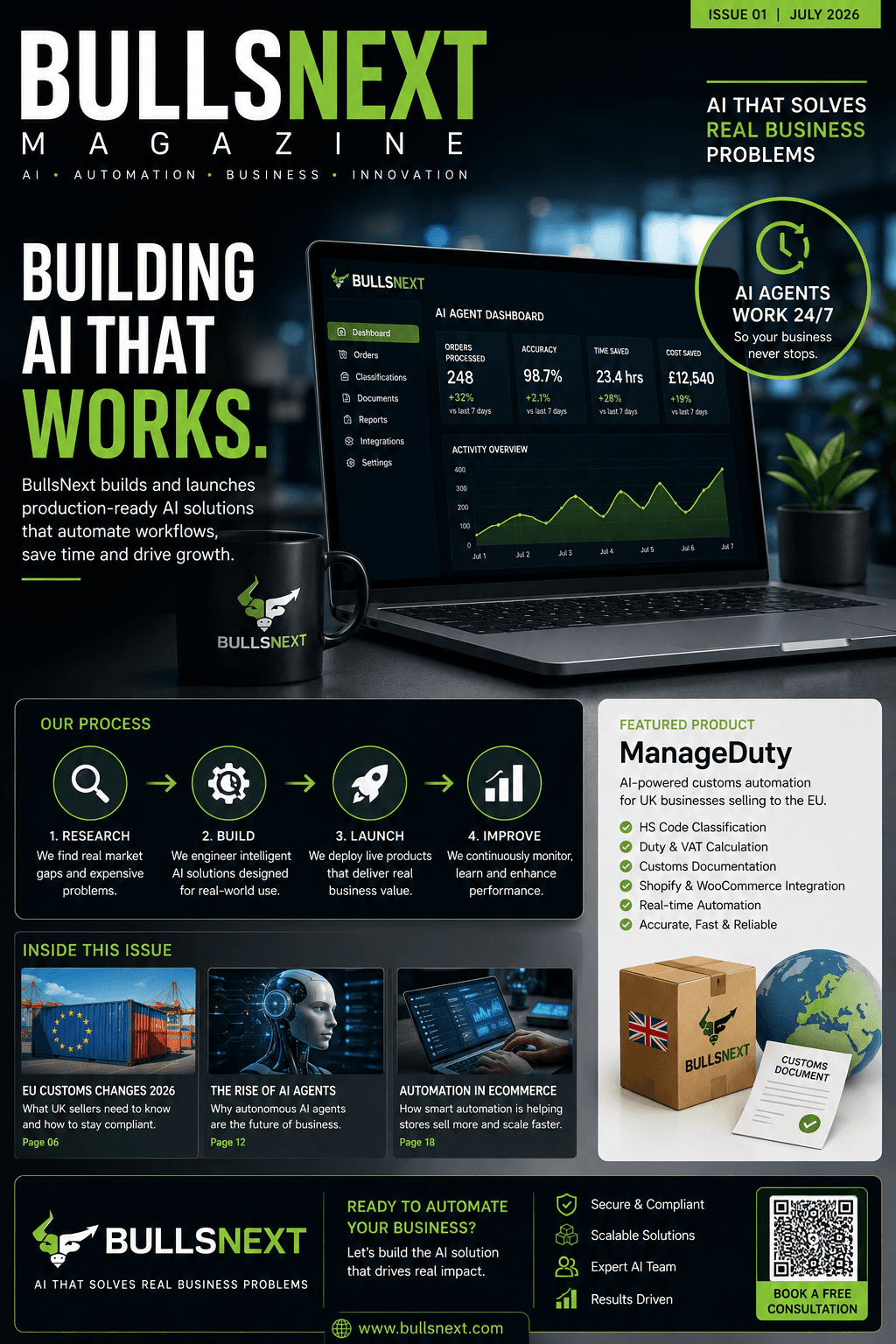 BullsNext Magazine: The New Era of Practical AI and Business Automation