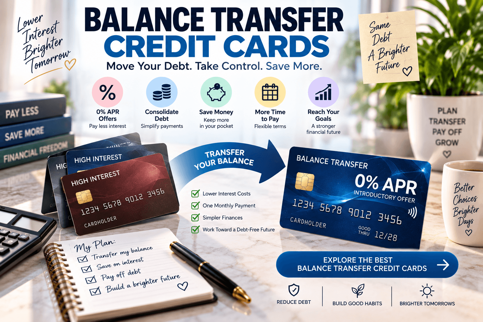 Balance Transfer Credit Cards: How They Work, Benefits, Fees, and Risks