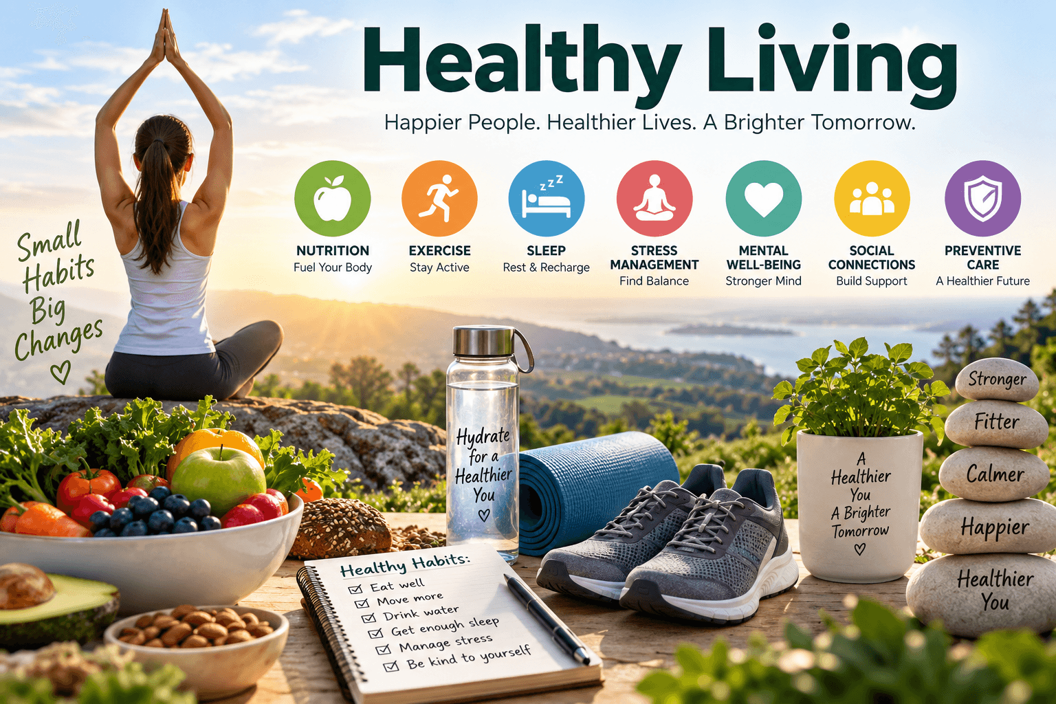 Healthy Living: Essential Habits for Better Physical and Mental Well-Being