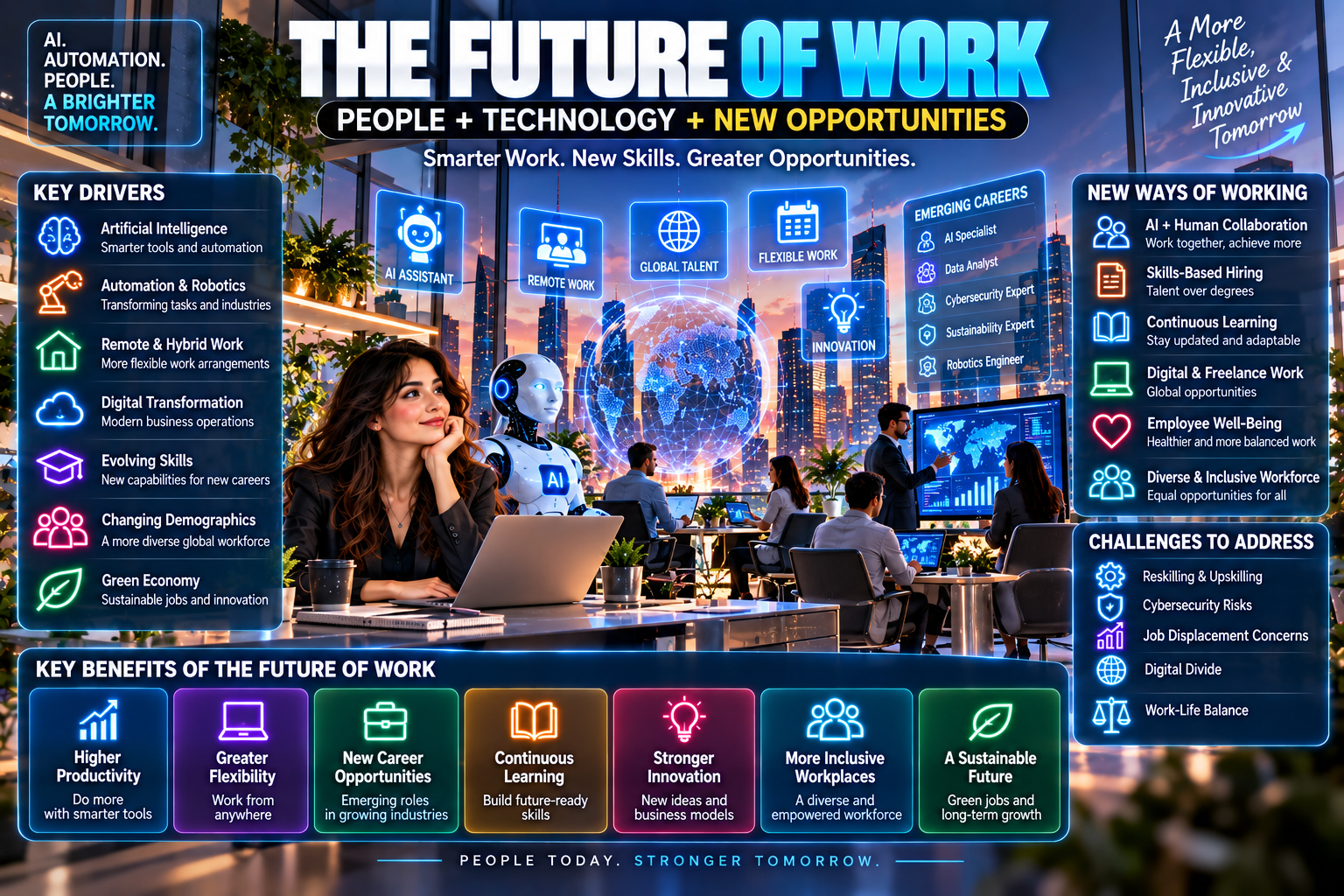Future of Work: How AI, Automation, and New Skills Are Transforming Careers