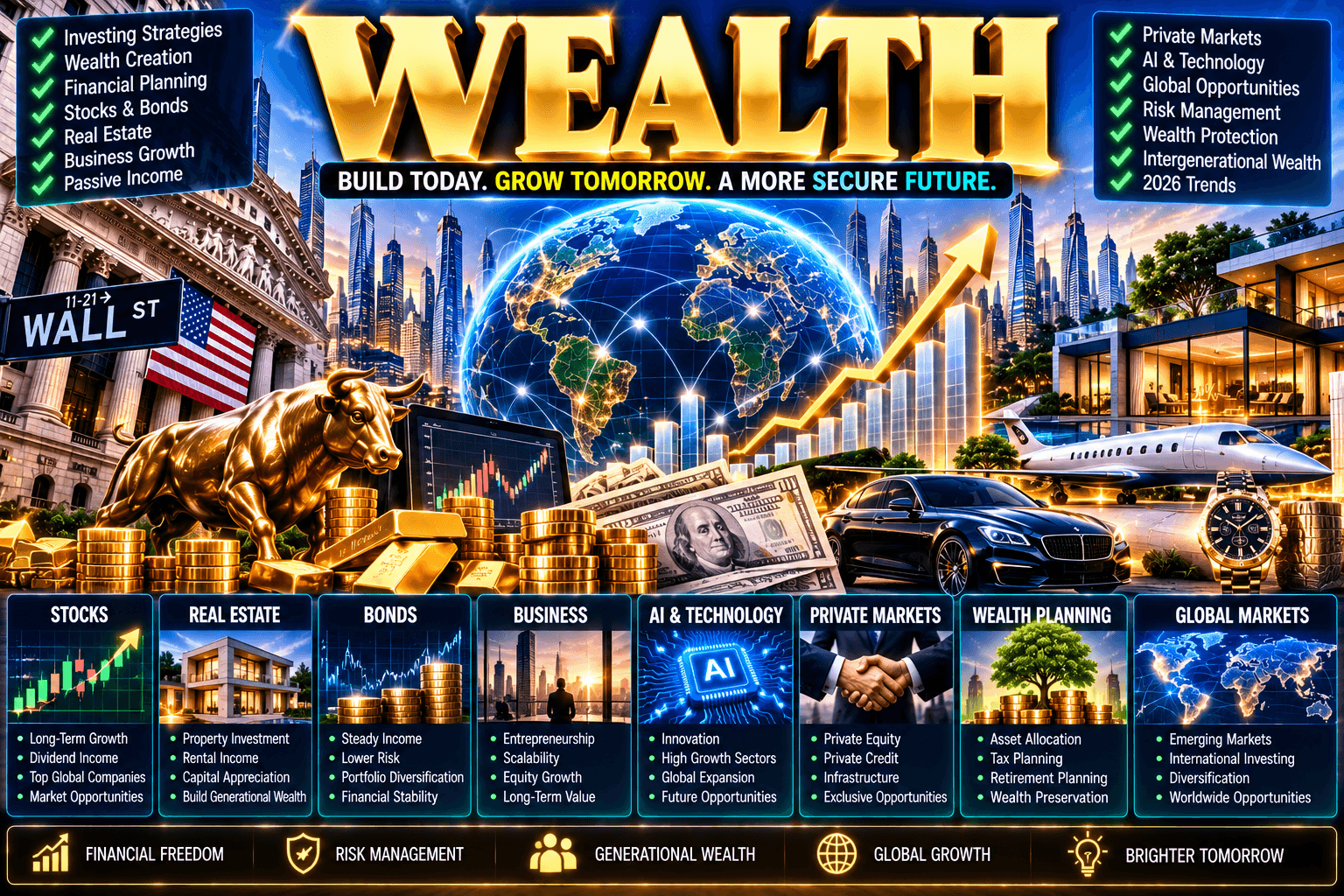 Wealth: A Complete Guide to Building, Managing, and Protecting Wealth in 2026