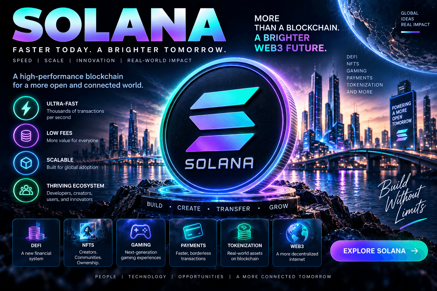 Solana (SOL): The High-Speed Blockchain Powering the Next Generation of Web3