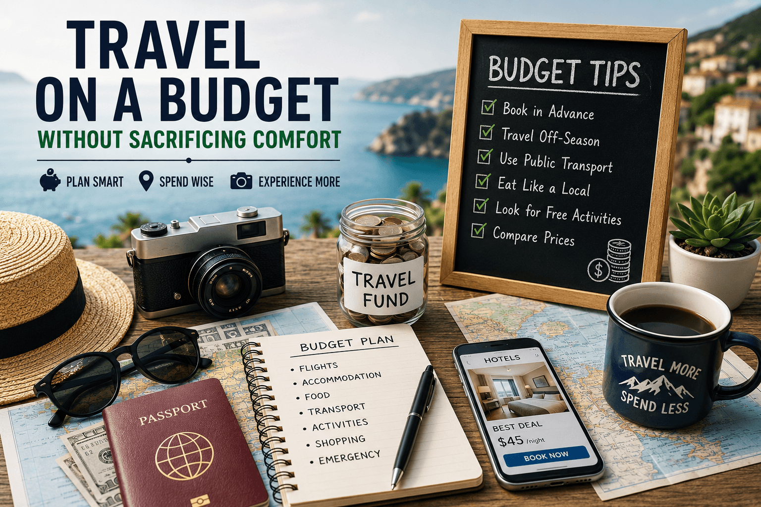 How to Travel on a Budget Without Sacrificing Comfort