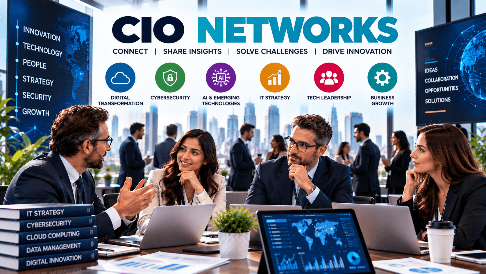 CIO Networks: How Technology Leaders Build Connections, Drive Innovation, and Accelerate Digital Transformation