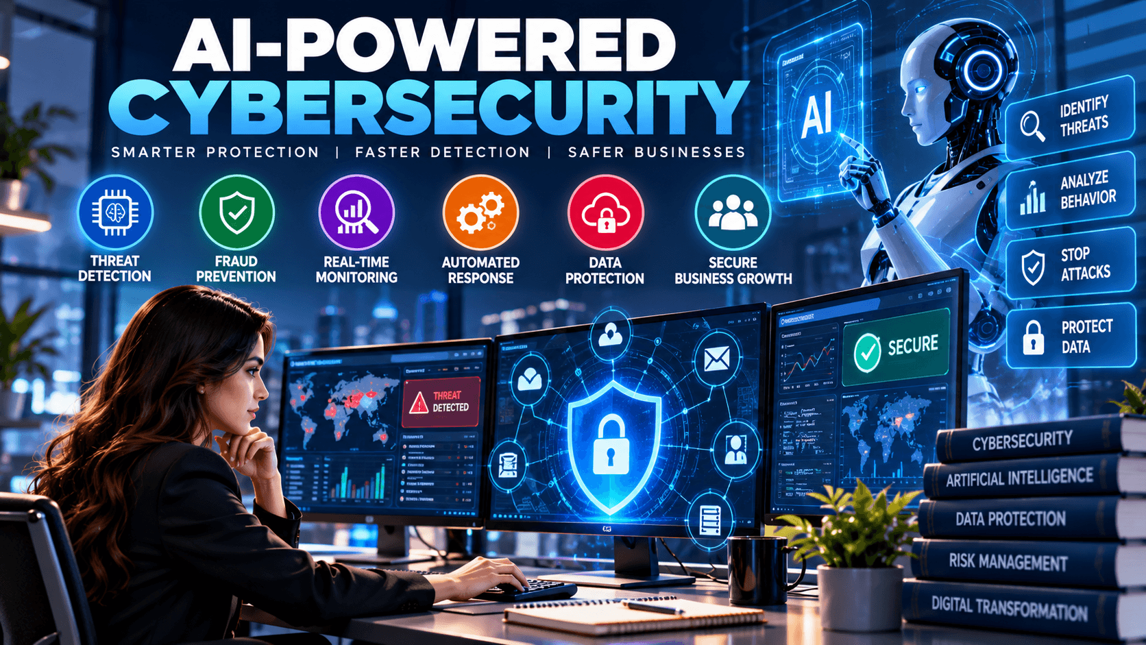 AI-Powered Cybersecurity: How Artificial Intelligence Is Transforming Digital Security