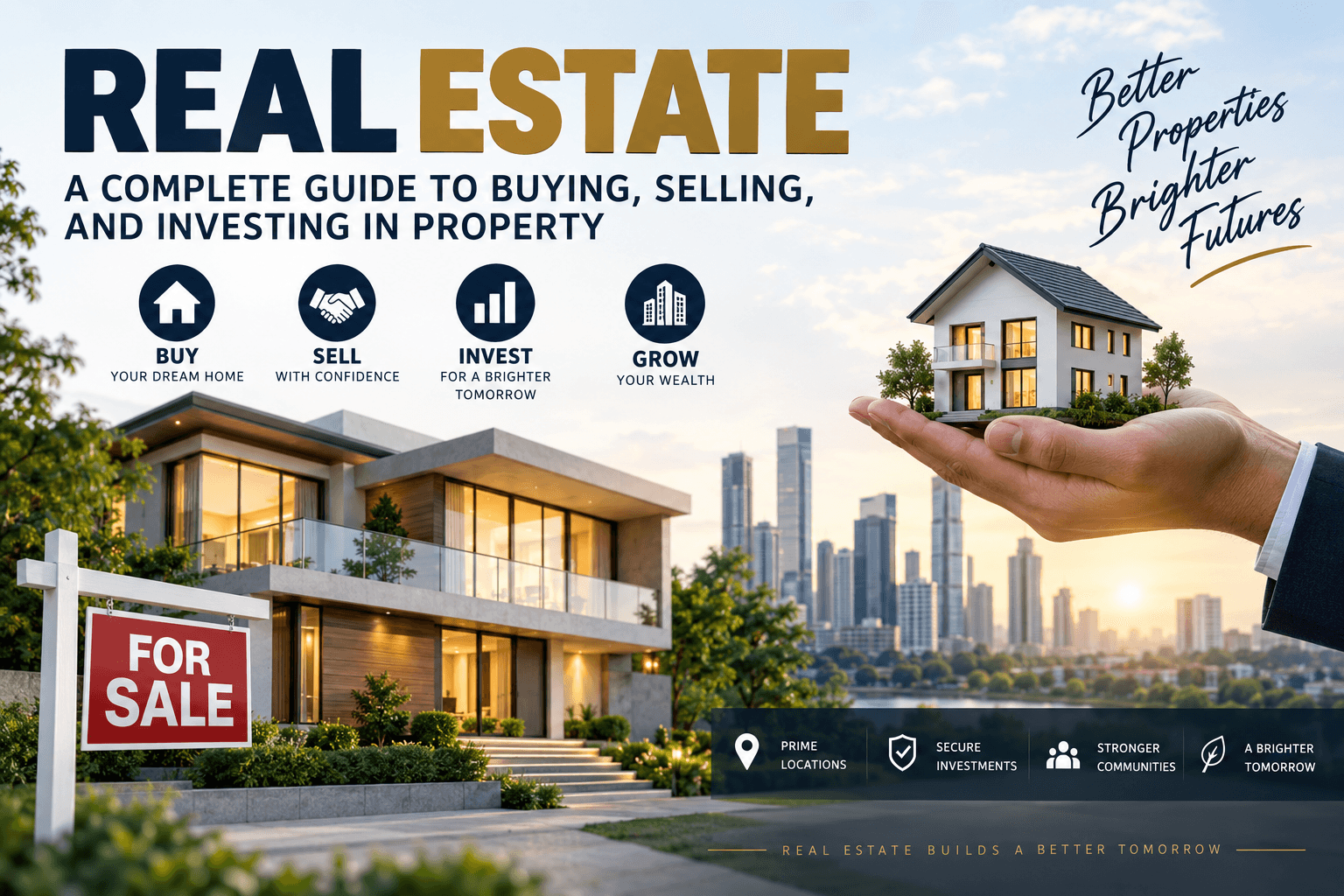 Real Estate: A Complete Guide to Buying, Selling, and Investing in Property