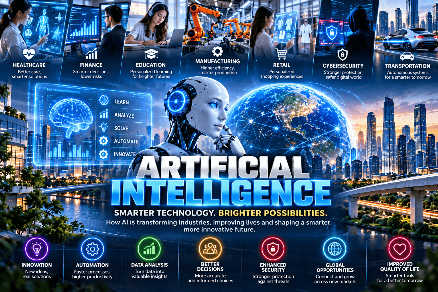 Artificial Intelligence (AI): How AI Is Transforming Technology, Business, and Everyday Life