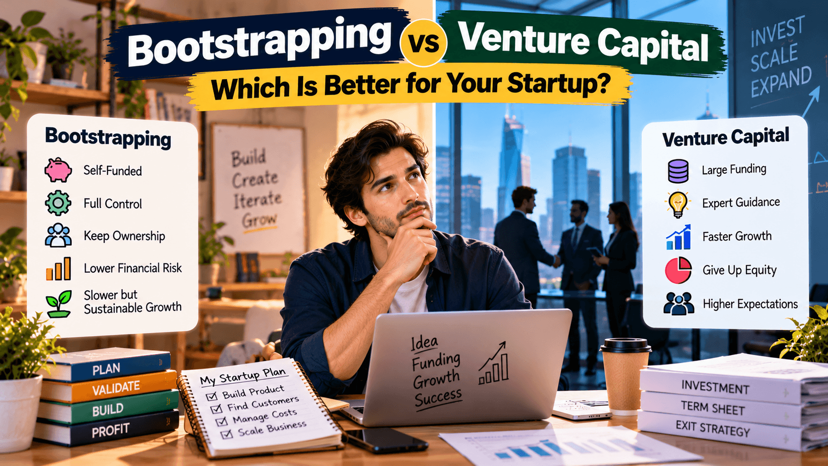 Bootstrapping vs. Venture Capital: Which Is Better for Your Startup?