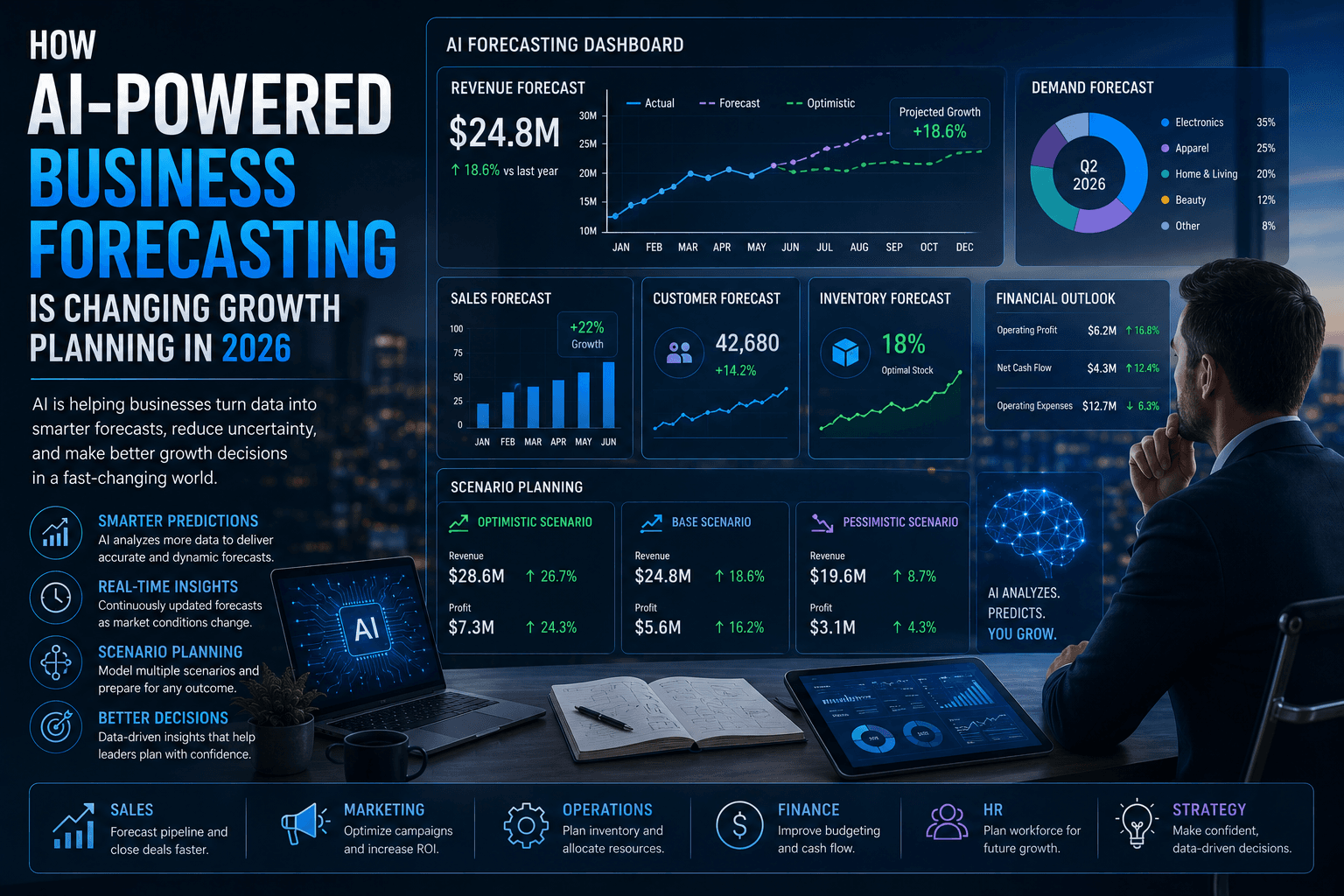 How AI-Powered Business Forecasting Is Changing Growth Planning in 2026