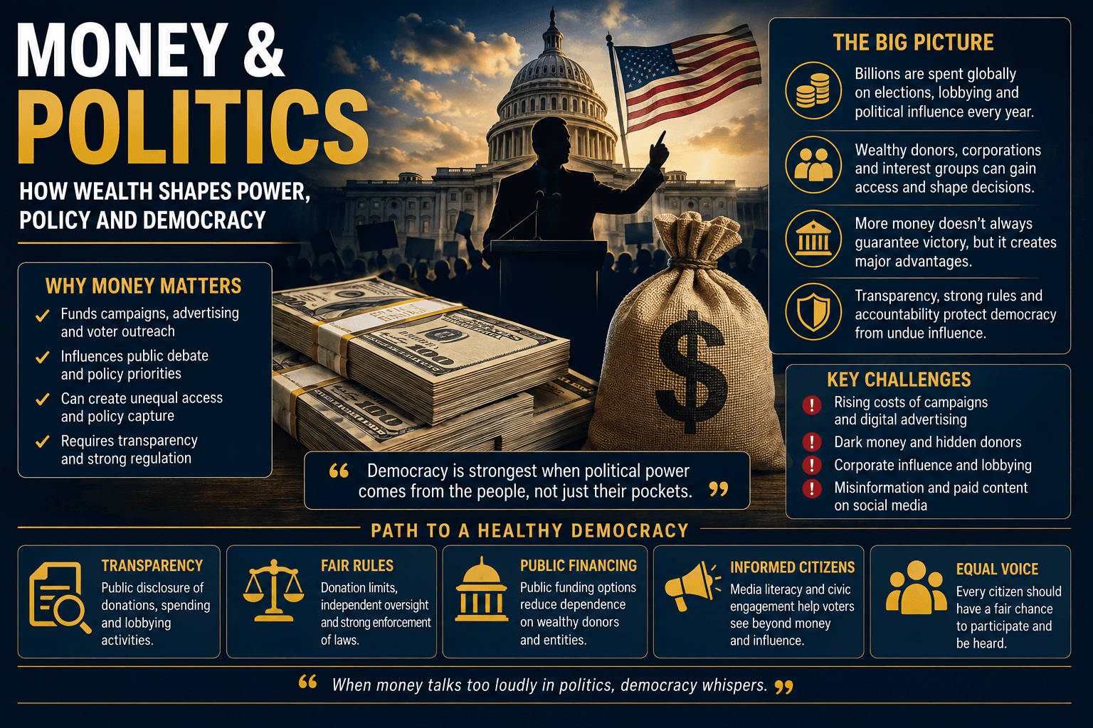 Money and Politics in 2026: How Wealth Shapes Political Power