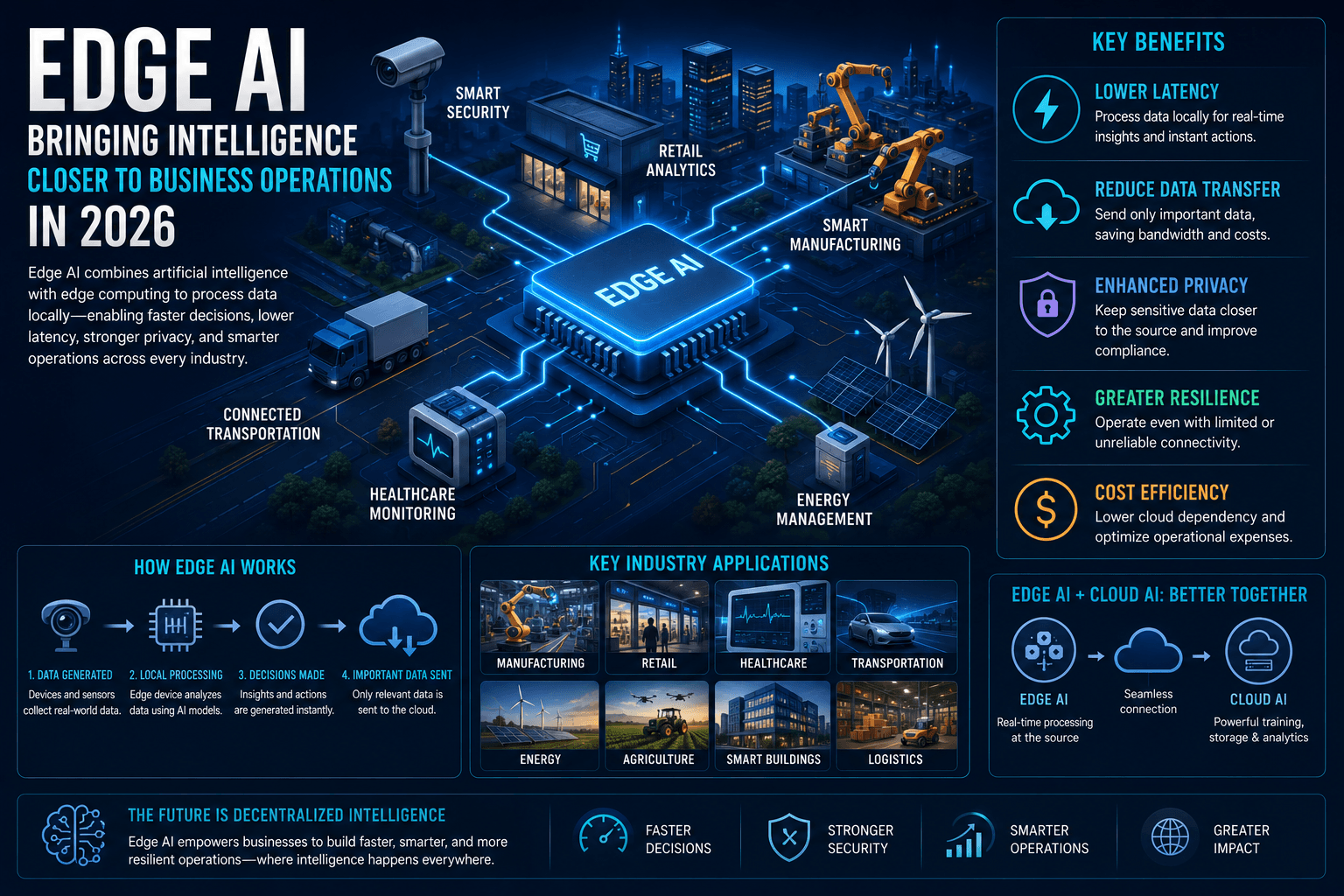 How Edge AI Is Bringing Intelligence Closer to Business Operations in 2026